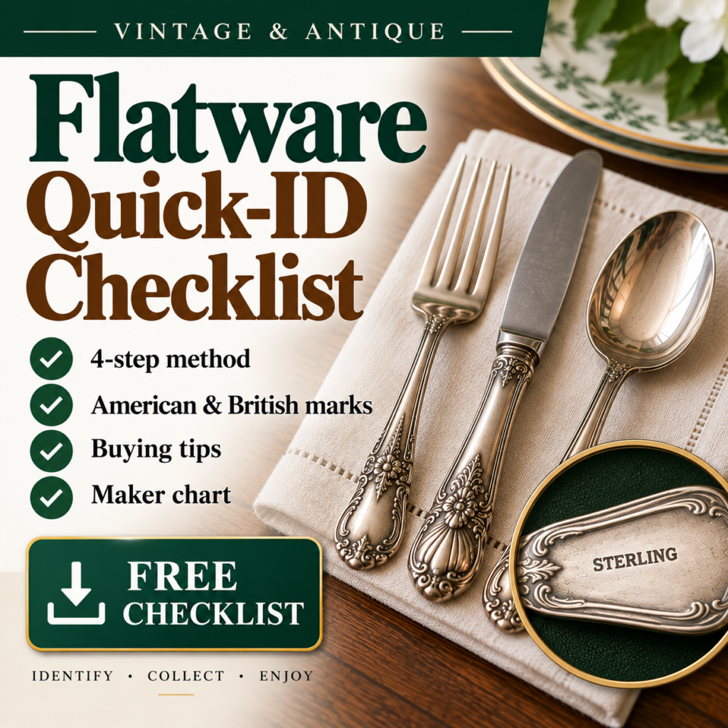 flatware checklist side banner